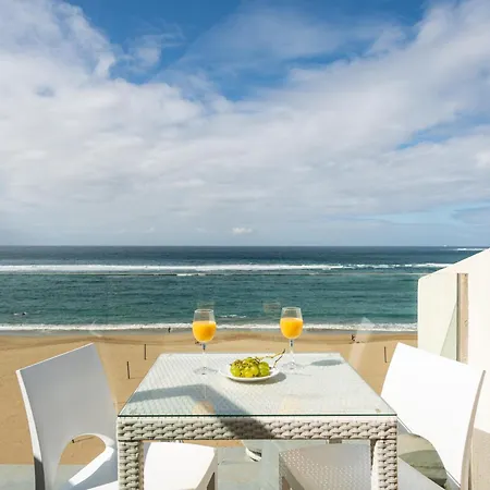 Апартаменты Beachfront House Canteras 4 - Seaviews Terrace Лас-Пальмас-де-Гран-Канария