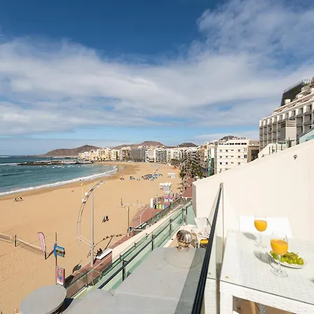 Апартаменты Beachfront House Canteras 4 - Seaviews Terrace