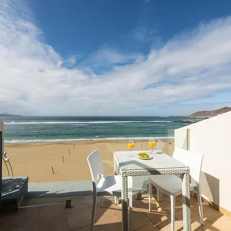 Апартаменты Beachfront House Canteras 4 - Seaviews Terrace Лас-Пальмас-де-Гран-Канария